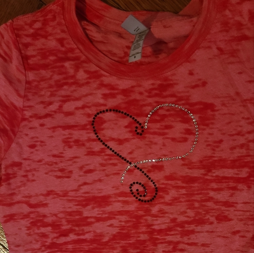 Shades of love red t shirt sz small - Picture 2 of 6